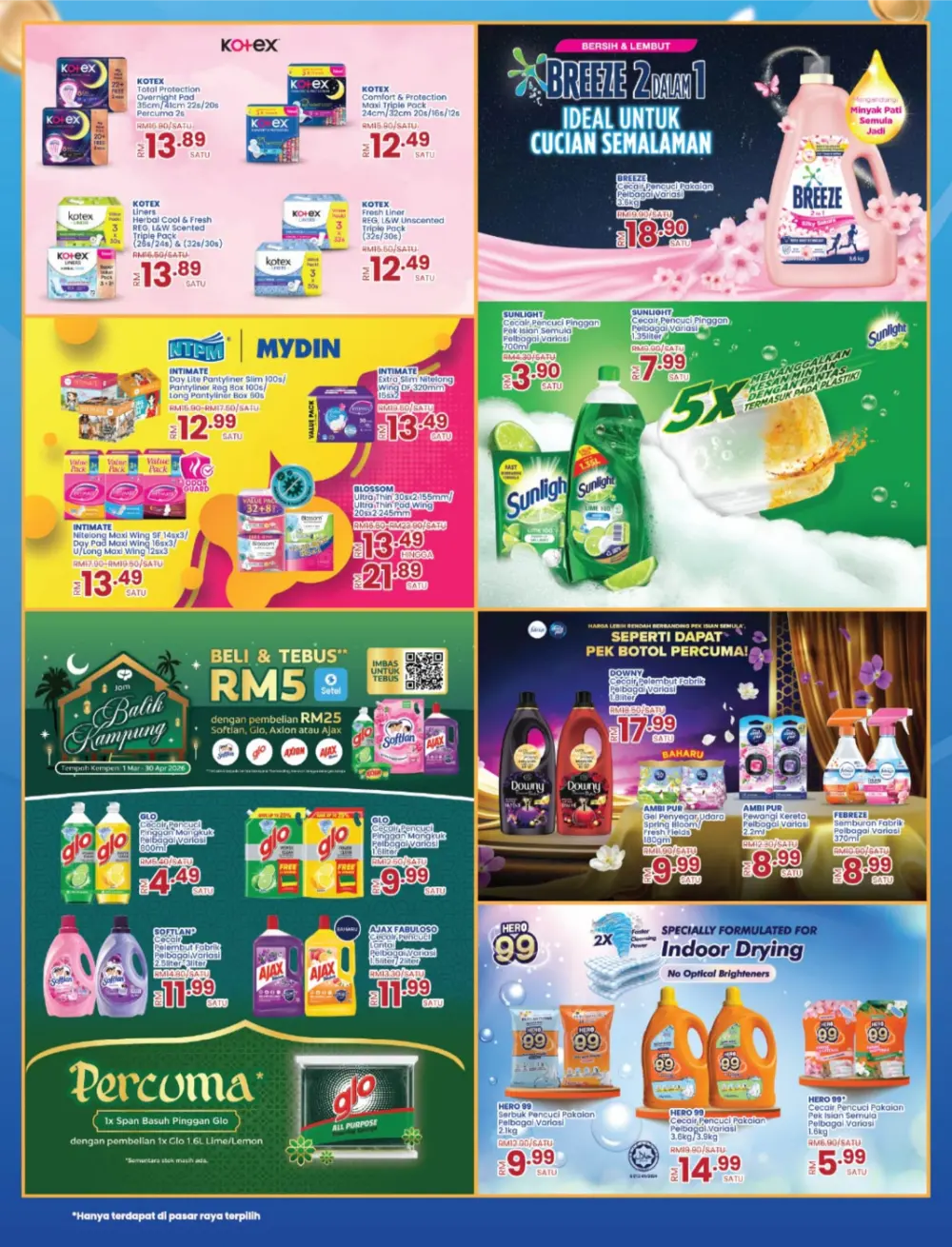 Mydin Malaysia Lebih Ganjaran Promo | Ends 13 Apr