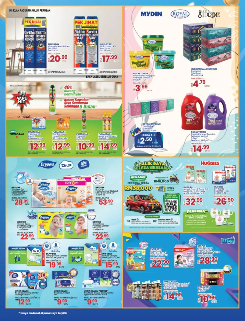 Mydin Malaysia Lebih Ganjaran Promo | Ends 13 Apr