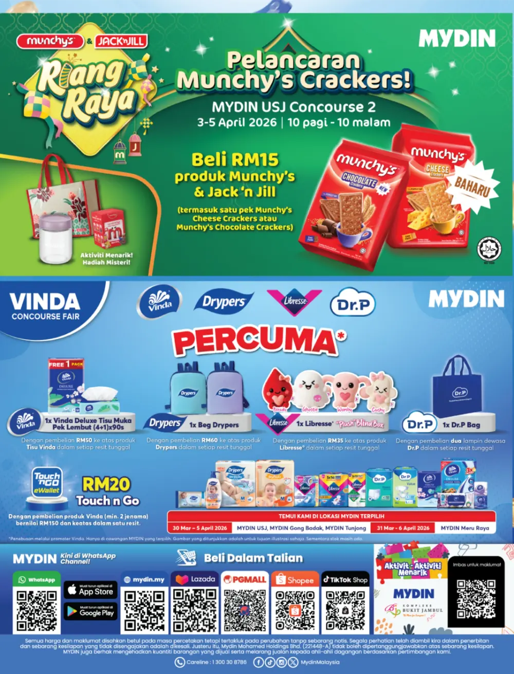 Mydin Malaysia Lebih Ganjaran Promo | Ends 13 Apr