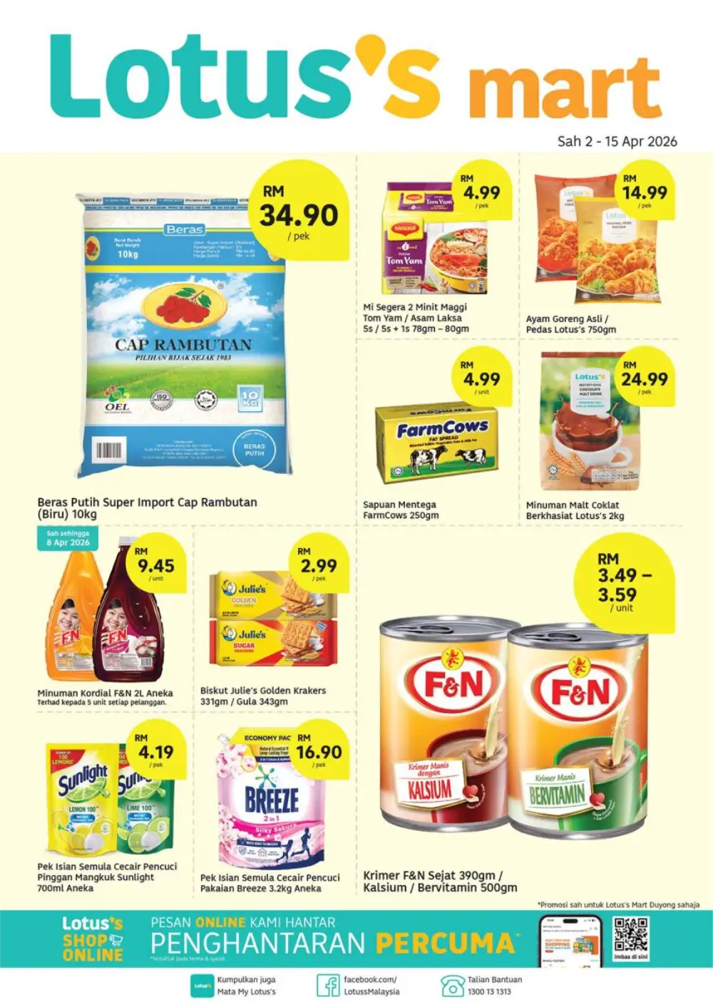 Lotus's Duyong Weekly Special | Ends 15 Apr