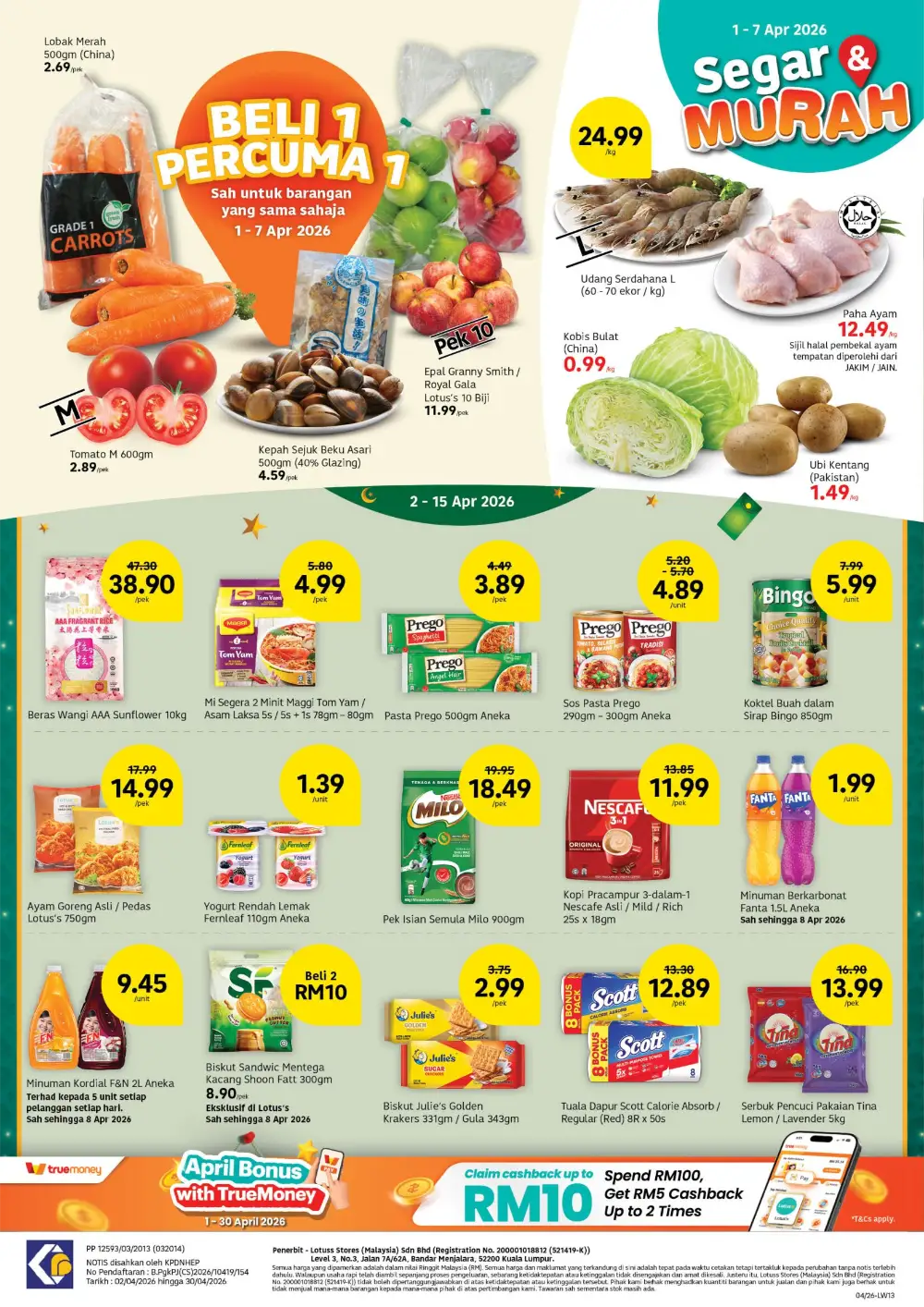 Lotus's Malaysia Raya Deals | Ends 15 Apr