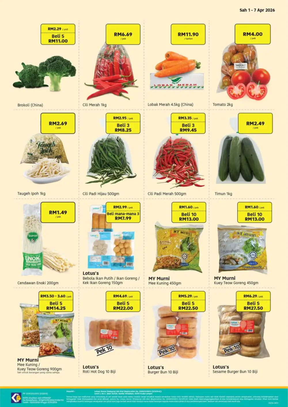 Lotus's Business Katalog | Ends 14 Apr