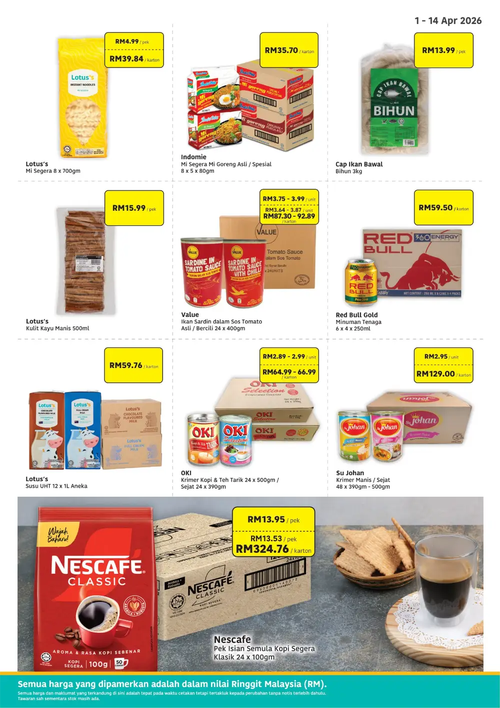 Lotus's Business Katalog | Ends 14 Apr