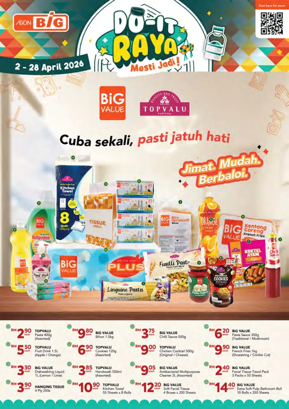 AEON BiG Malaysia Raya Deals | Ends 28 April