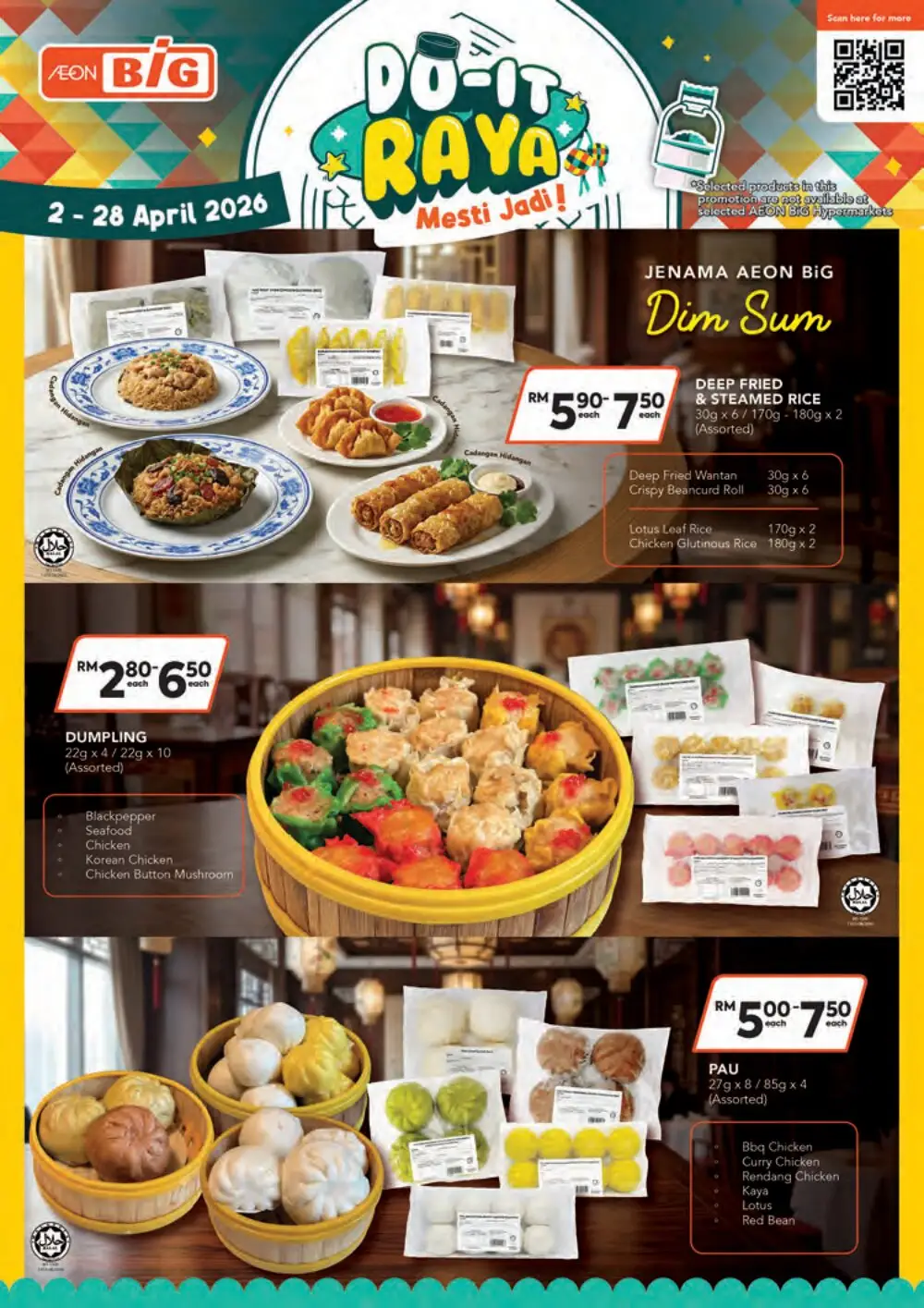 AEON BiG Malaysia Raya Deals | Ends 28 April