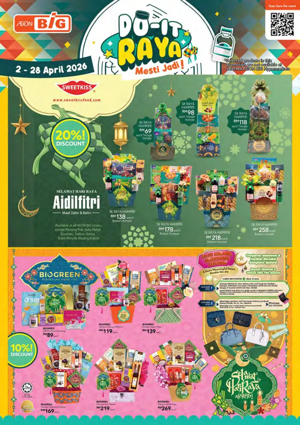 AEON BiG Malaysia Raya Deals | Ends 28 April