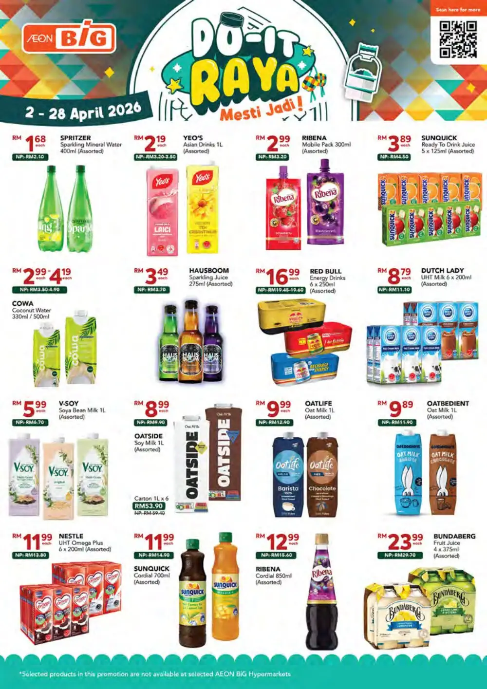 AEON BiG Malaysia Raya Deals | Ends 28 April