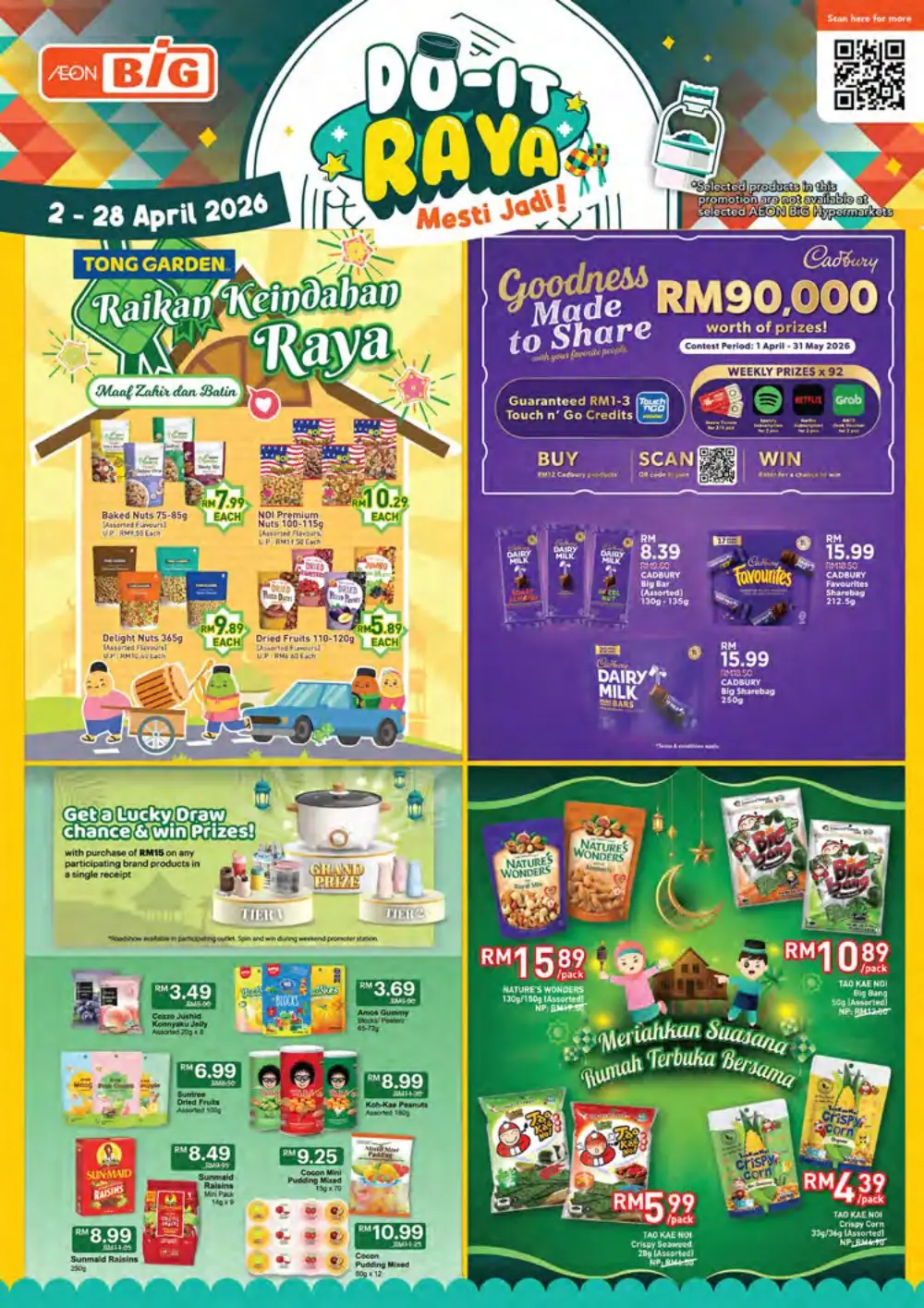 AEON BiG Malaysia Raya Deals | Ends 28 April