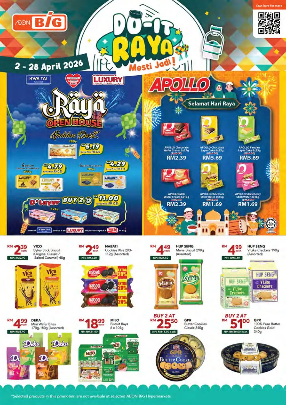 AEON BiG Malaysia Raya Deals | Ends 28 April