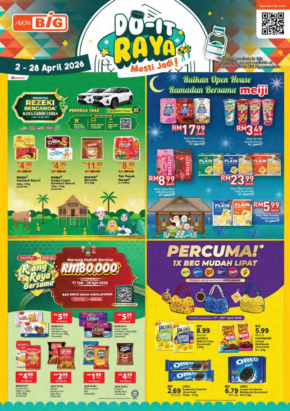 AEON BiG Malaysia Raya Deals | Ends 28 April