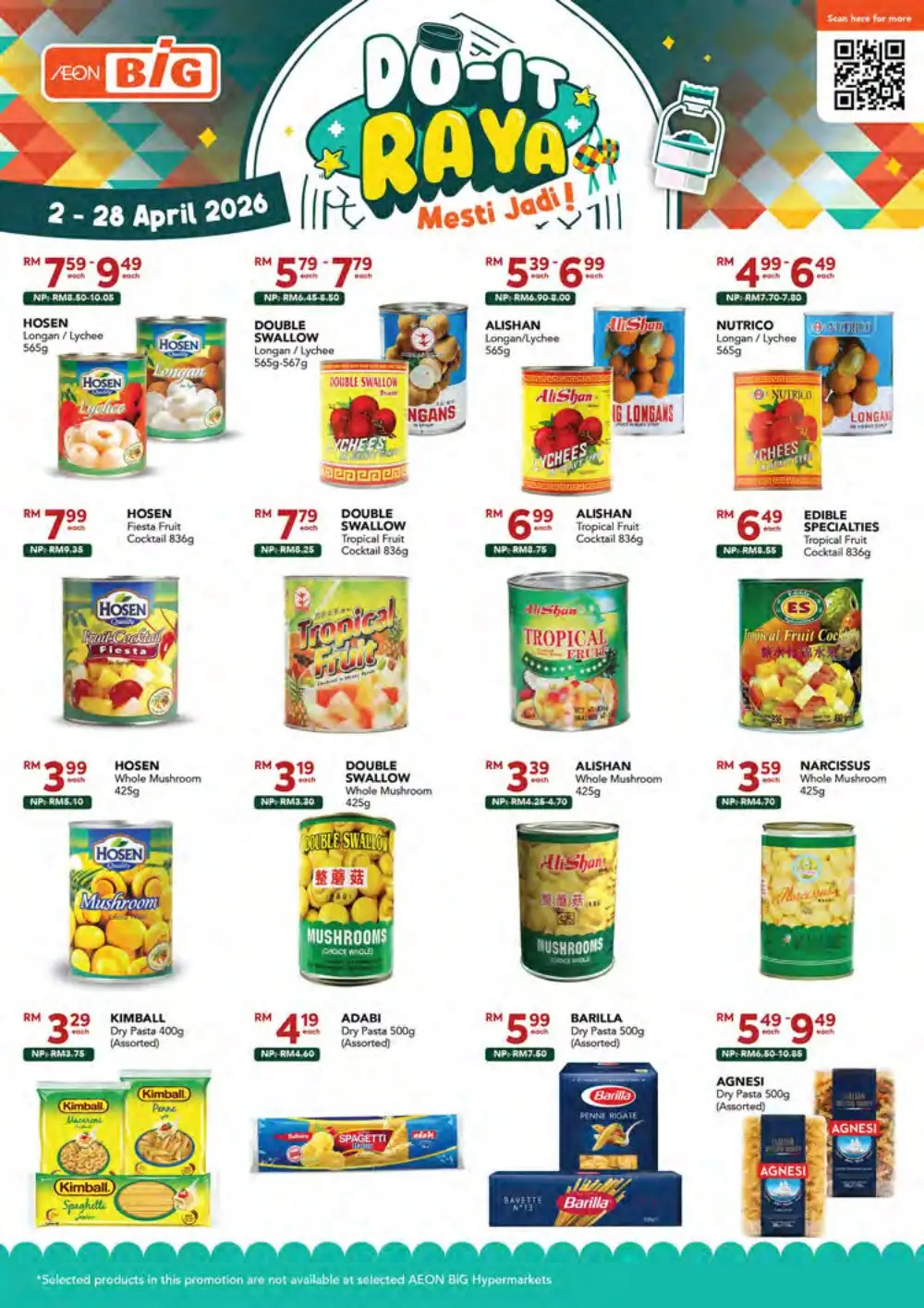 AEON BiG Malaysia Raya Deals | Ends 28 April