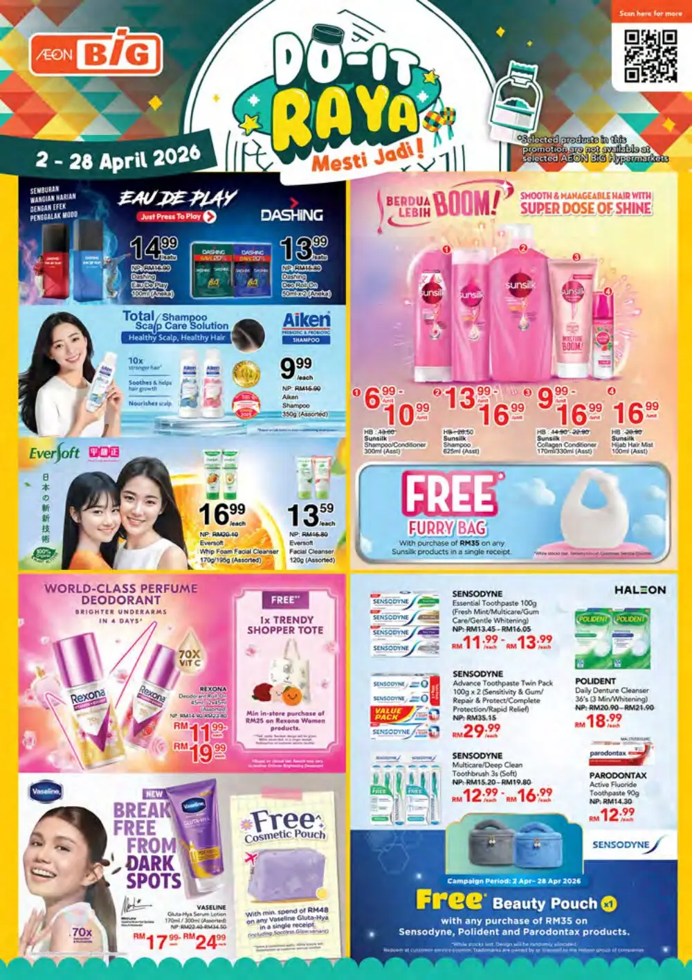 AEON BiG Malaysia Raya Deals | Ends 28 April