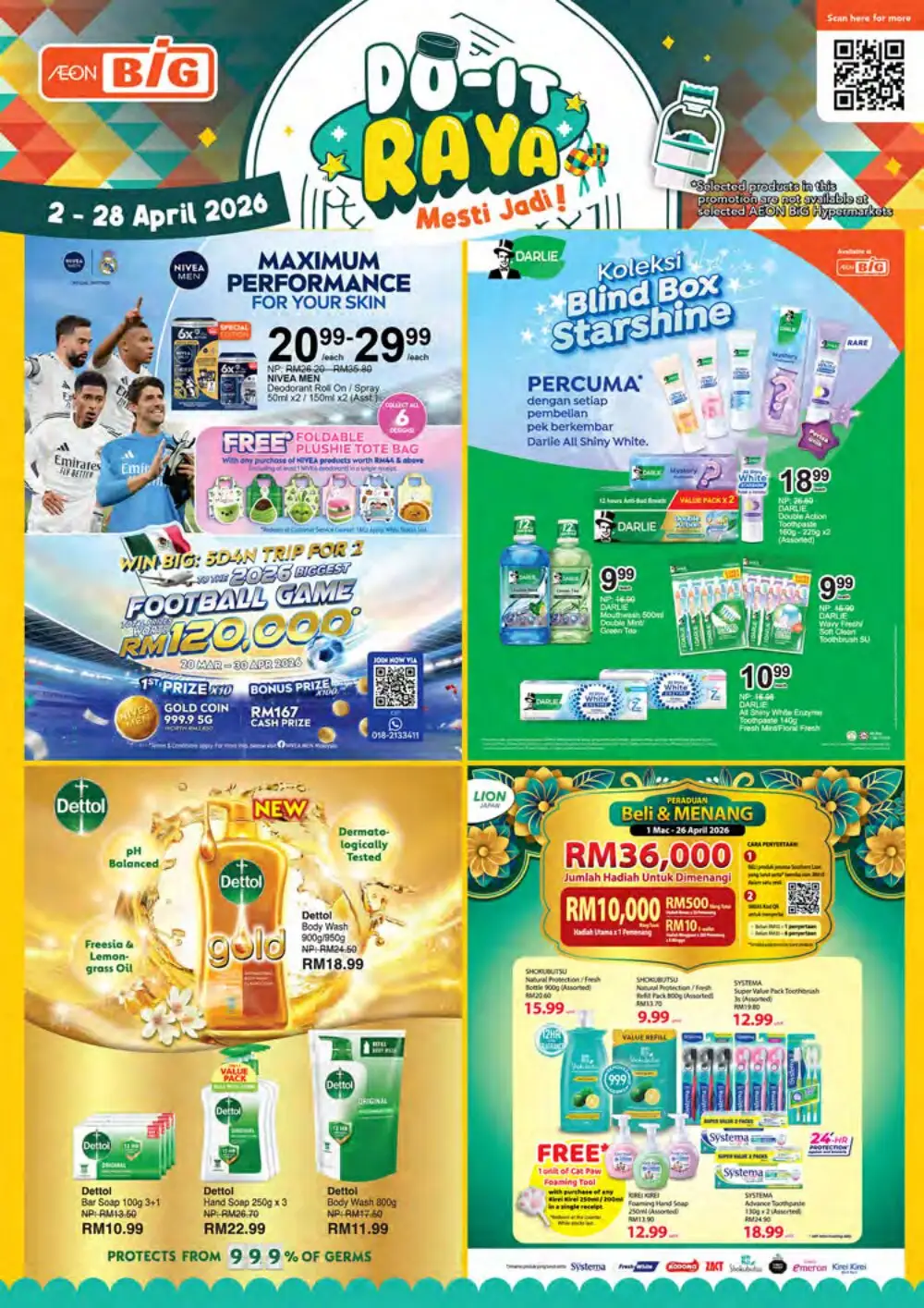 AEON BiG Malaysia Raya Deals | Ends 28 April