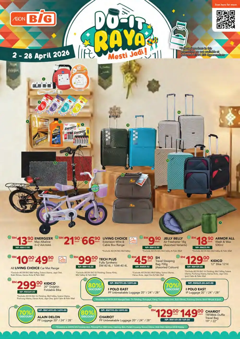 AEON BiG Malaysia Raya Deals | Ends 28 April
