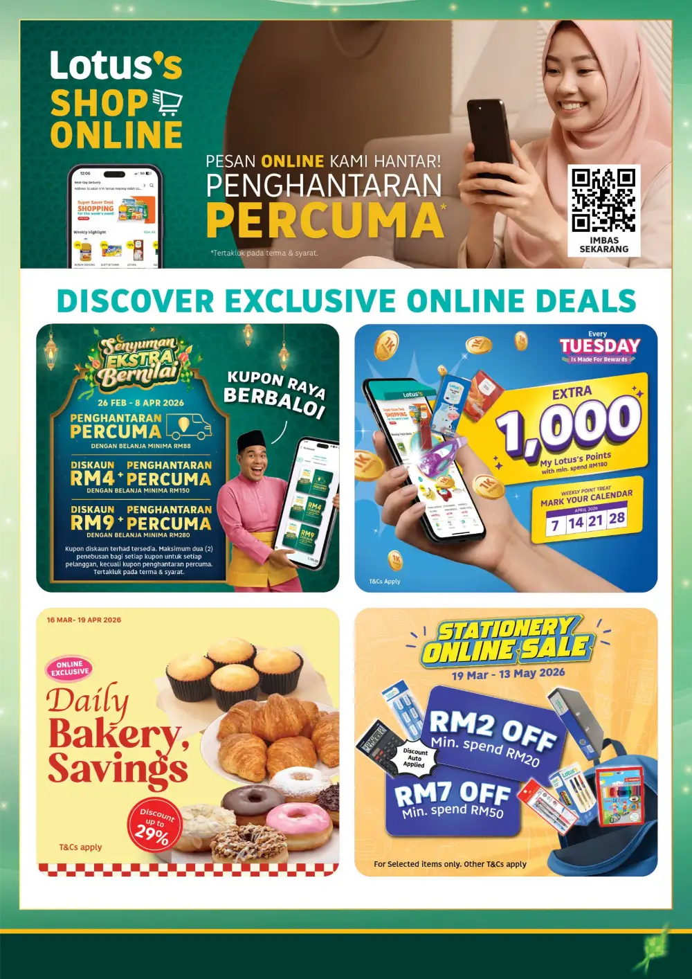 Lotus's Malaysia Senyuman Ekstra Deals | Ends 15 April