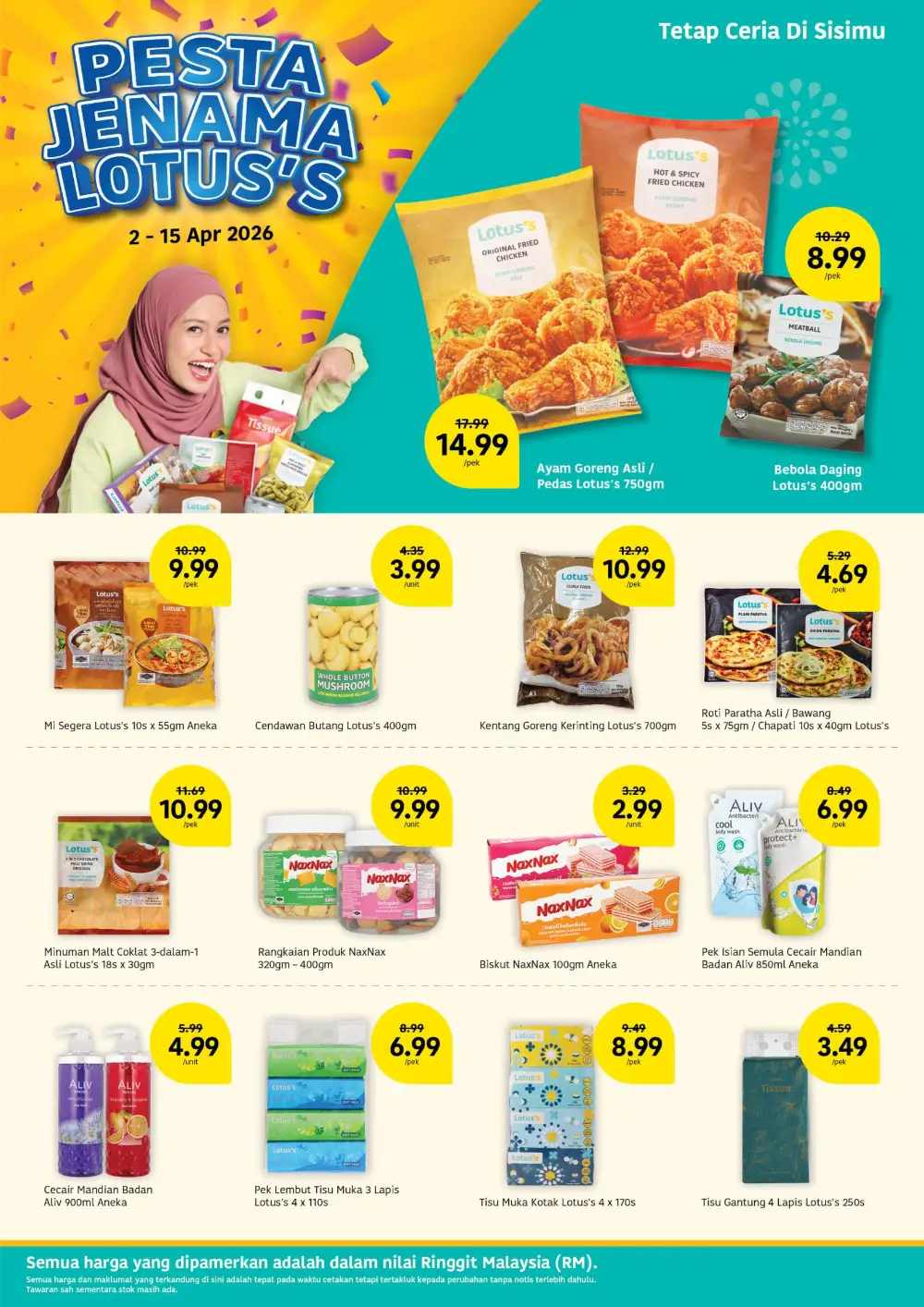 Lotus's Malaysia Senyuman Ekstra Deals | Ends 15 April