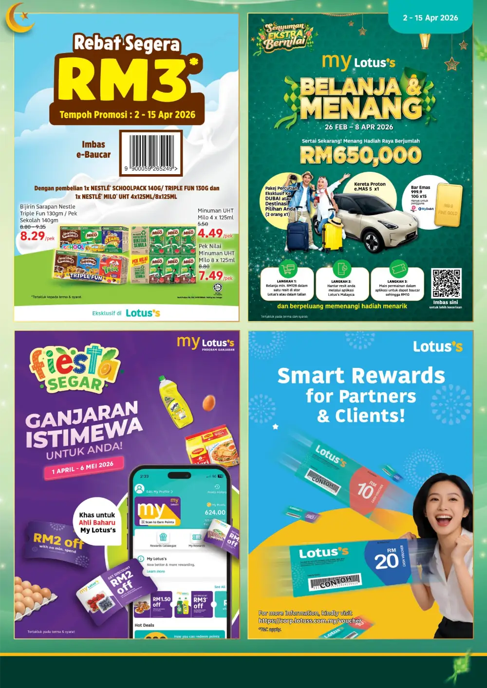 Lotus's Malaysia Senyuman Ekstra Deals | Ends 15 April
