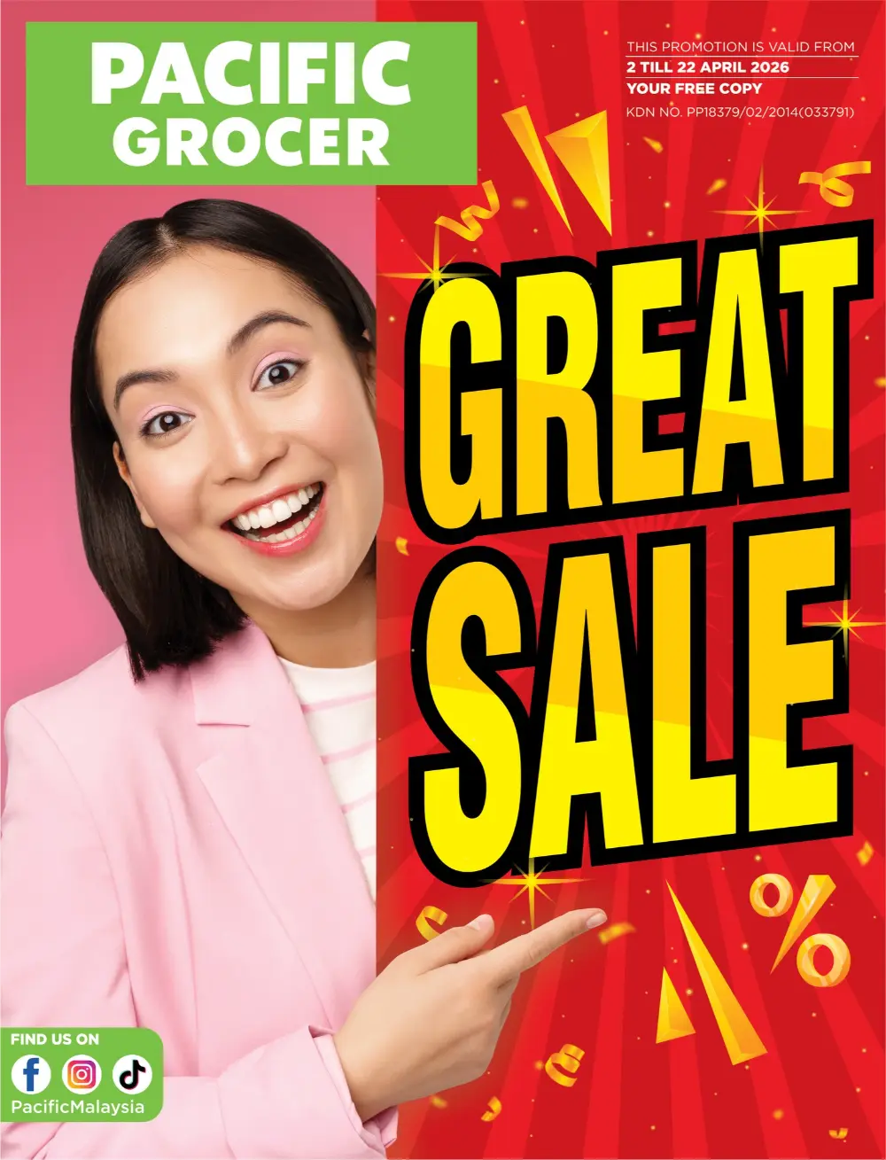 Pacific Malaysia Great Sale | Ends April 22