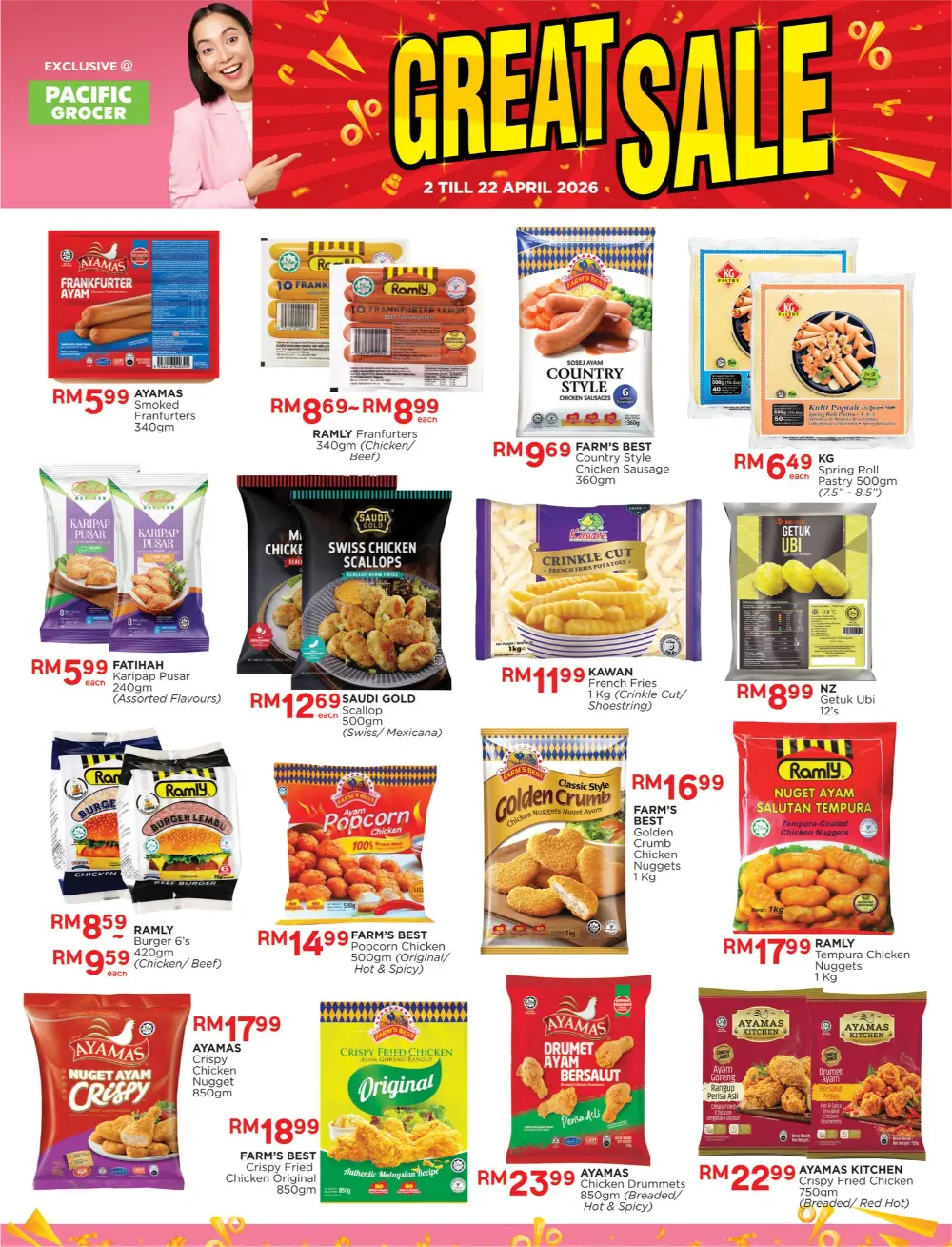 Pacific Malaysia Great Sale | Ends April 22