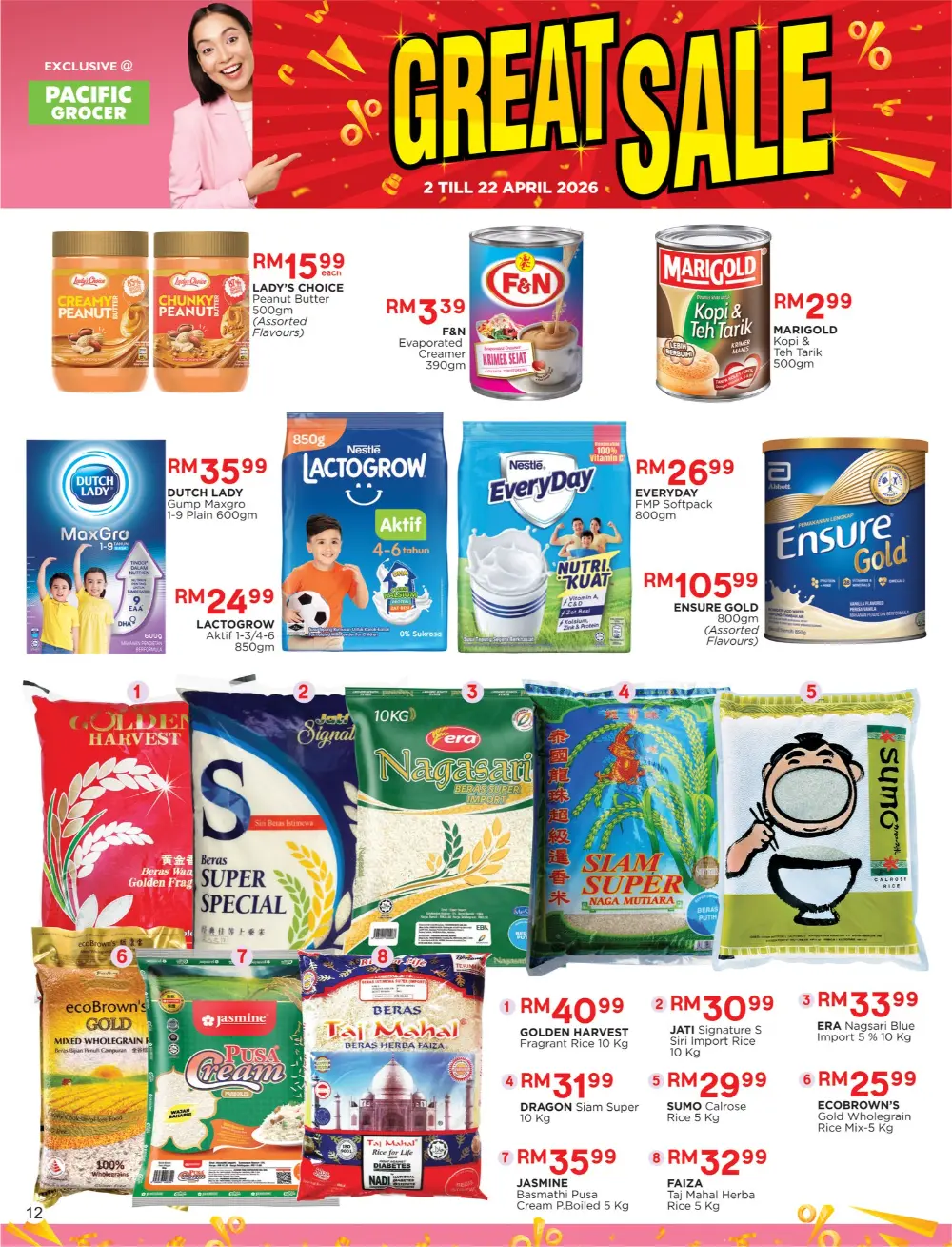 Pacific Malaysia Great Sale | Ends April 22