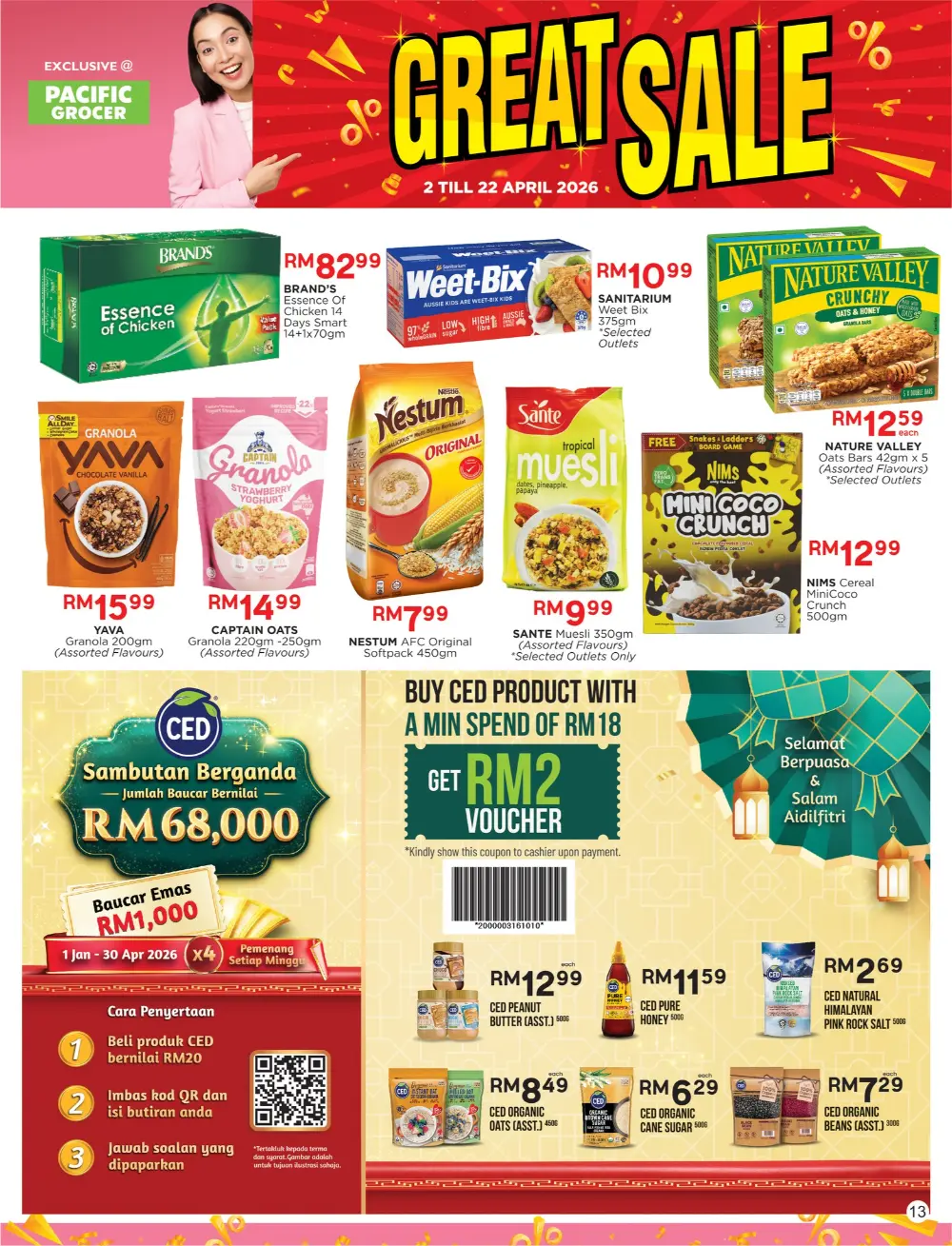 Pacific Malaysia Great Sale | Ends April 22