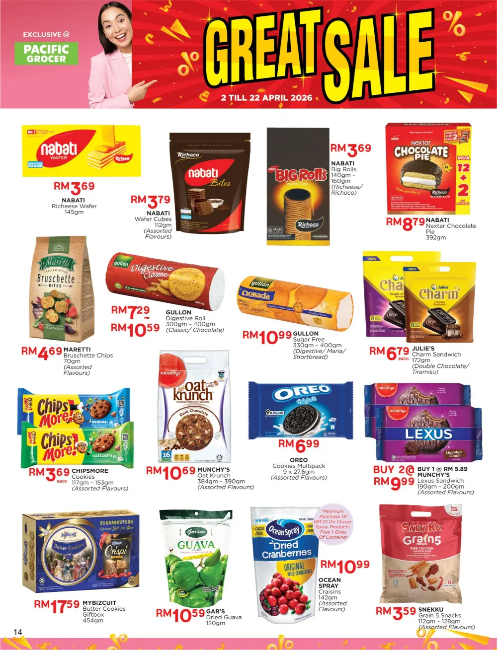 Pacific Malaysia Great Sale | Ends April 22