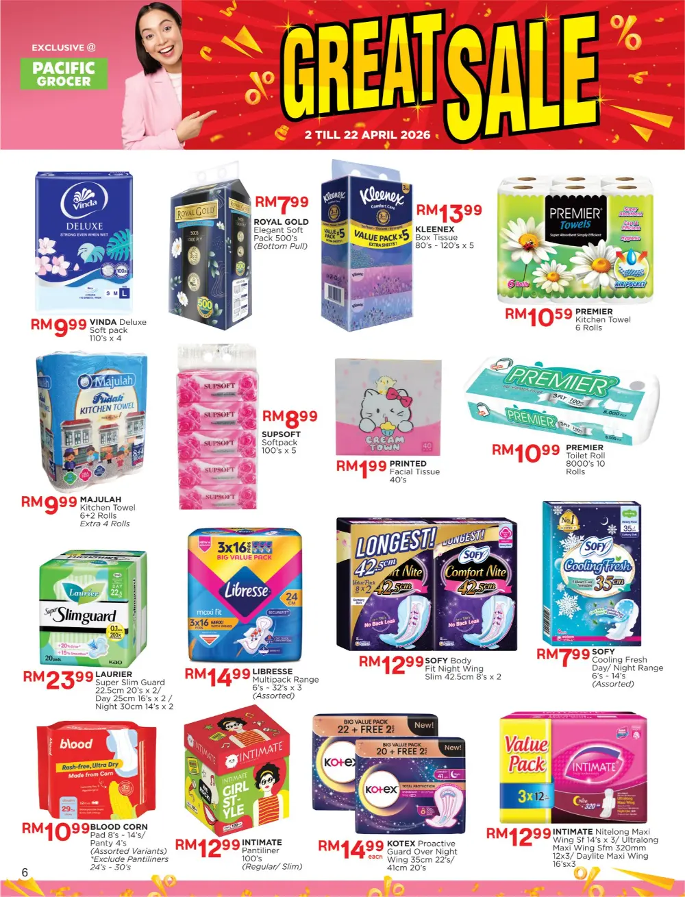 Pacific Malaysia Great Sale | Ends April 22