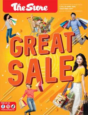 The Store Malaysia Great Sale | Ends April 22 In The Store Kuala Lumpur,Johor,Kedah,Malacca,Negeri Sembilan,Pahang,Perak,Perlis,Sabah,Selangor