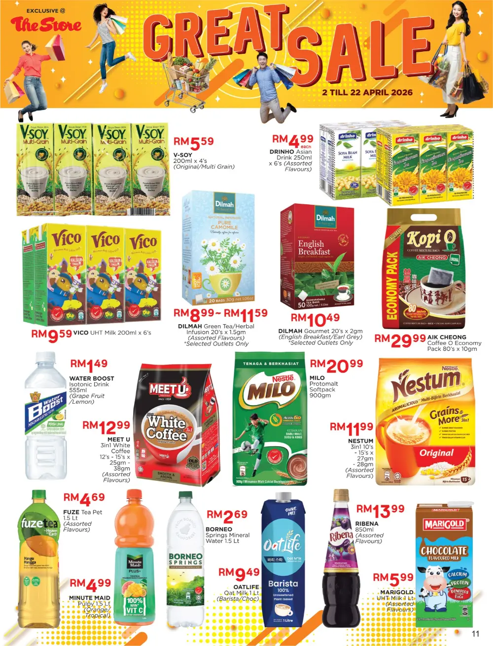 The Store Malaysia Great Sale | Ends April 22