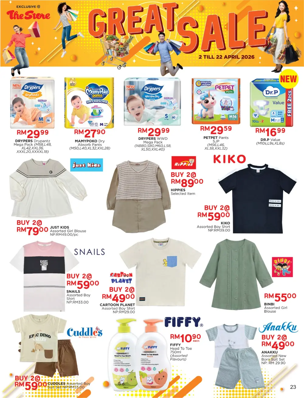 The Store Malaysia Great Sale | Ends April 22