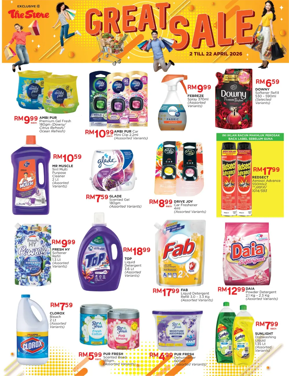 The Store Malaysia Great Sale | Ends April 22