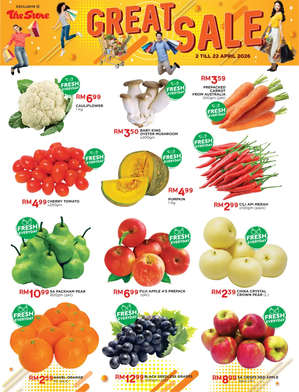 The Store Malaysia Great Sale | Ends April 22