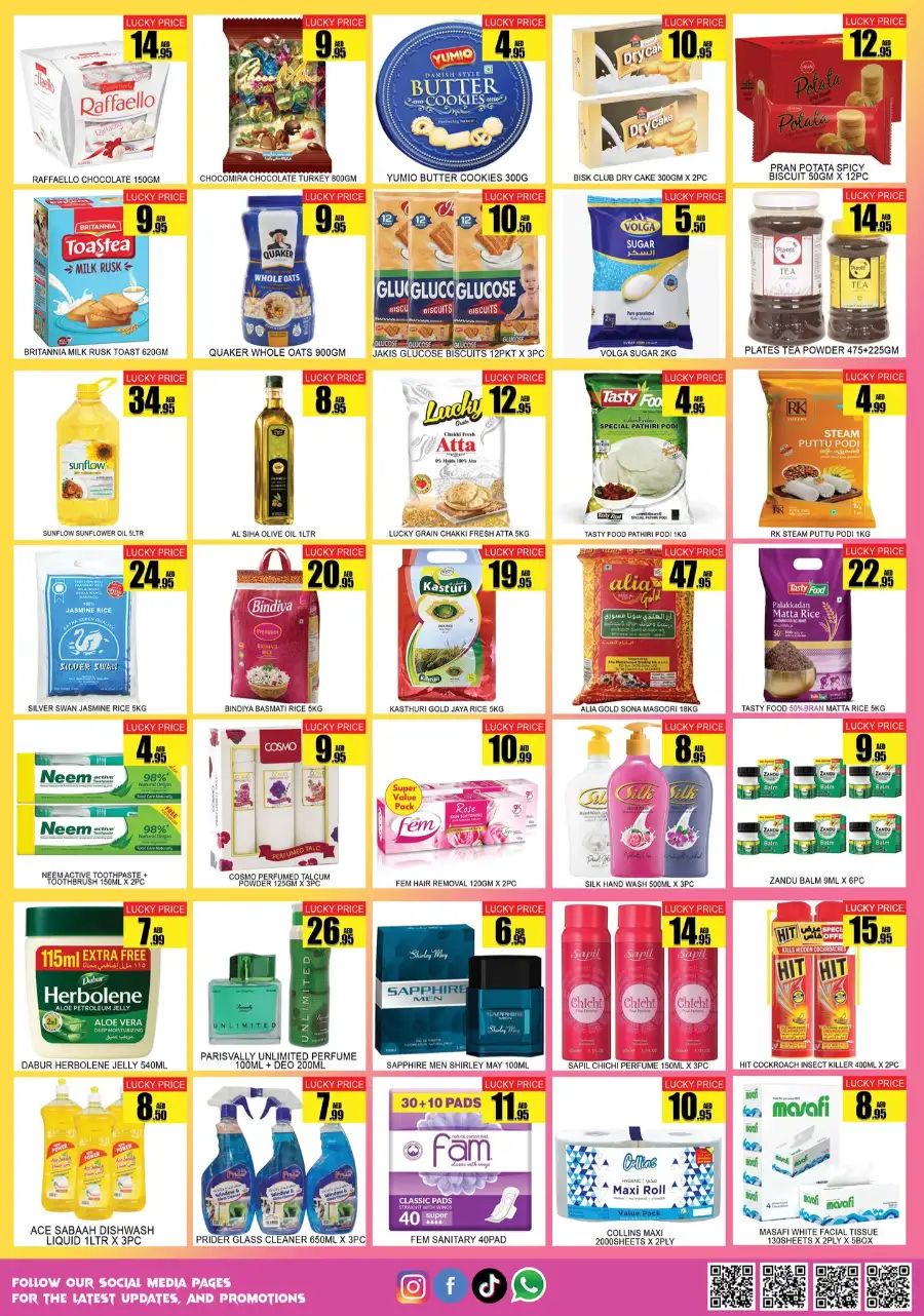 Lucky Center Ajman | Fresh Grocery Offers & Magic Deals April 02-05