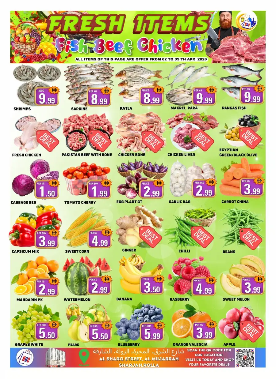 New Day Center Sharjah | Weekend Bonanza & Grocery Offers April 2-5