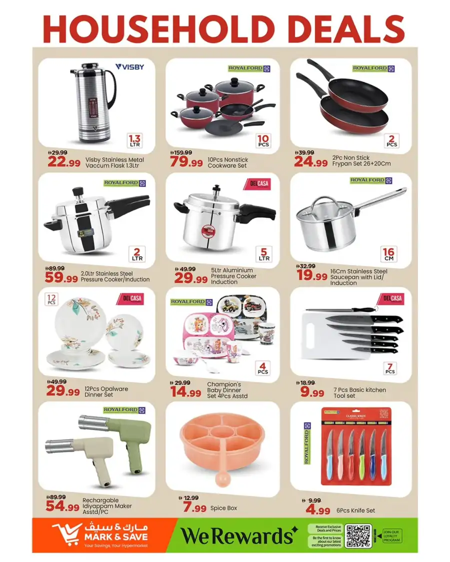 Mark & Save Al Rashidiya Ajman | Mega April Hungama Grocery Offers April 2-5