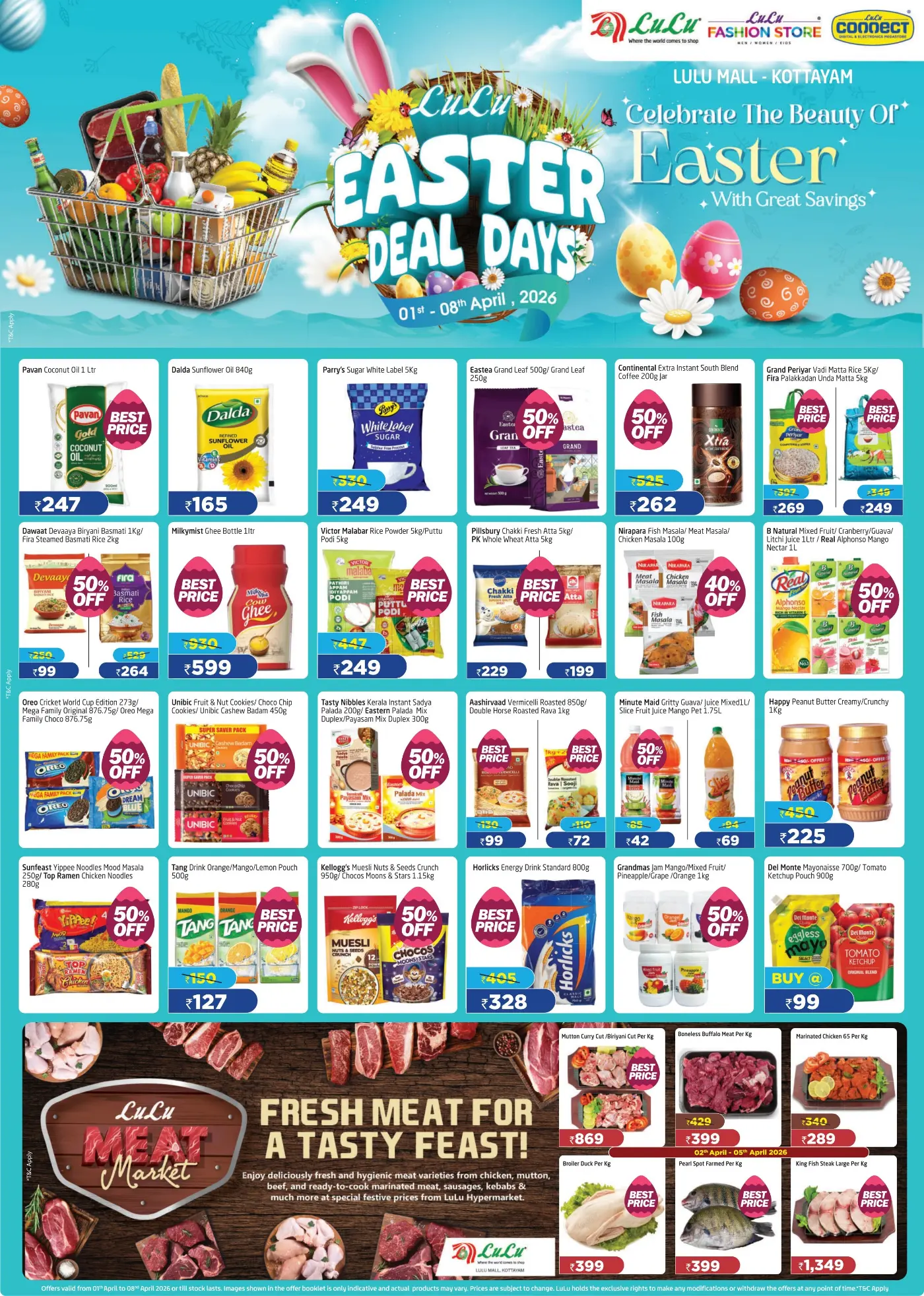 LuLu Hypermarket Kottayam Easter Deals | Ends Wed