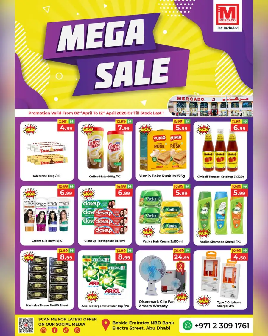 Mercado Abu Dhabi Electra Street: Mega Sale Offers April 2026