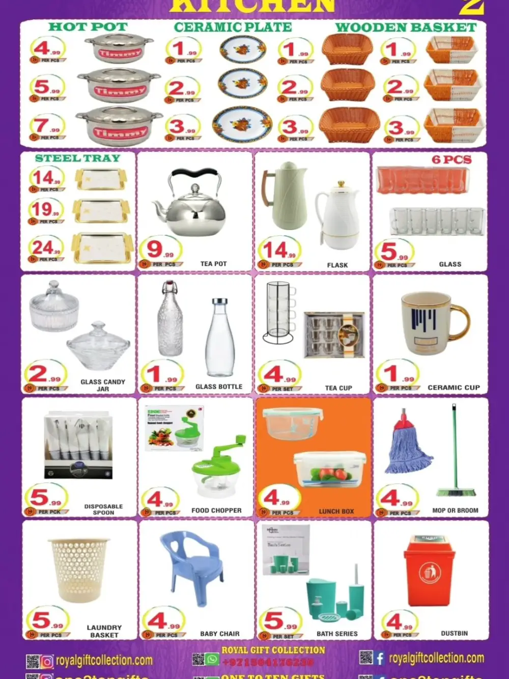 One To Ten Gifts Abu Dhabi Weekly Sale | Ends 09 April