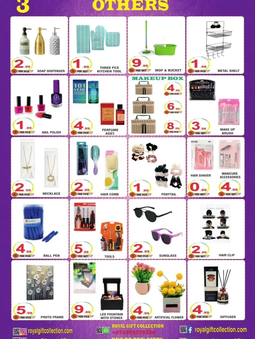 One To Ten Gifts Abu Dhabi Weekly Sale | Ends 09 April