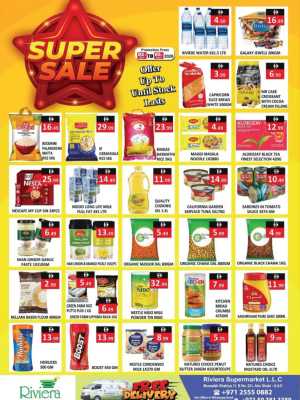 Riviera Shabiya Abu Dhabi Super Sale | Ends 05 April In Riviera Supermarket Abu Dhabi