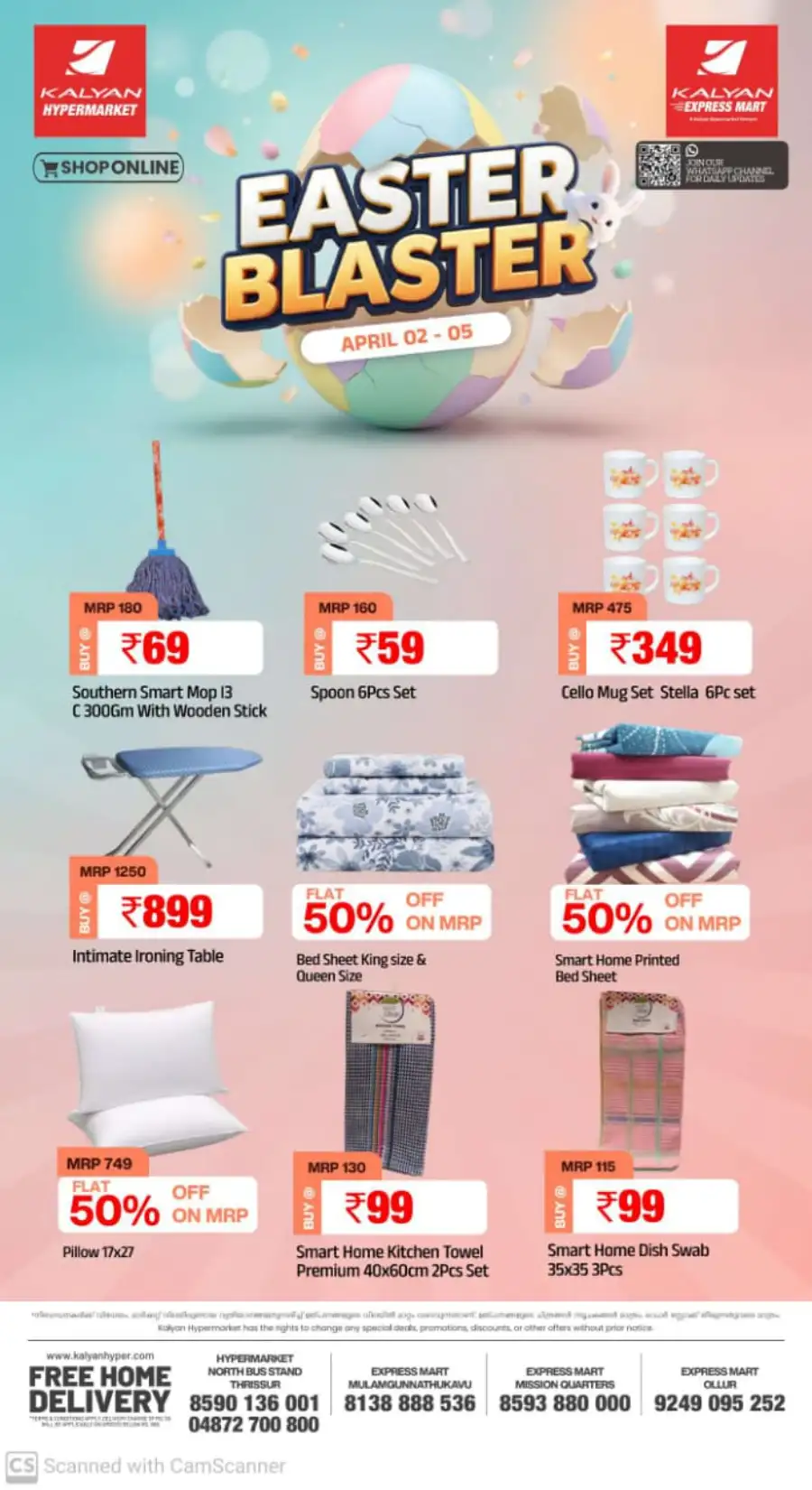 Kalyan Hypermarket Thrissur Easter Blaster | Ends 05 April