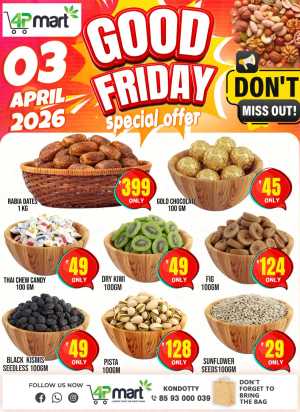 Good friday In 4P Mart Malappuram