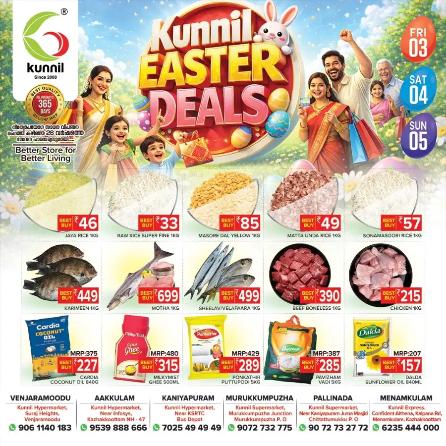Easter deals