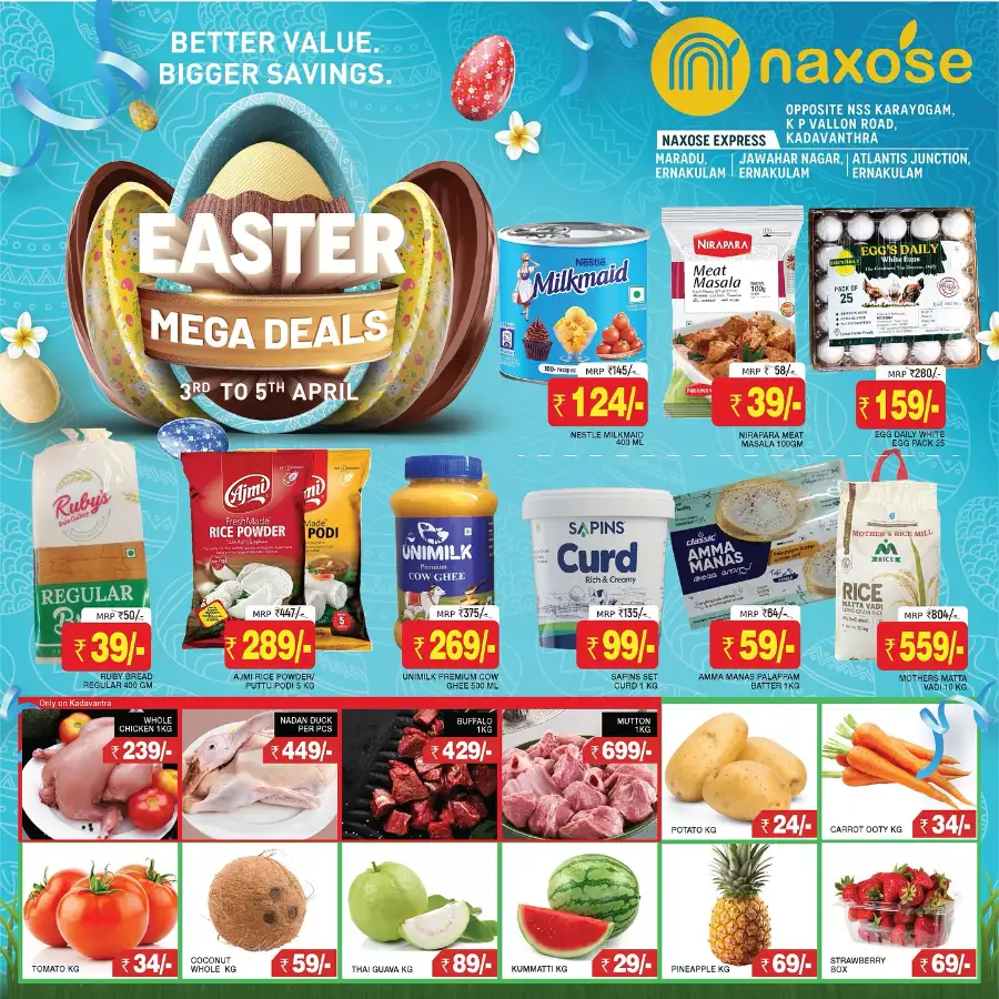 Easter mega sale