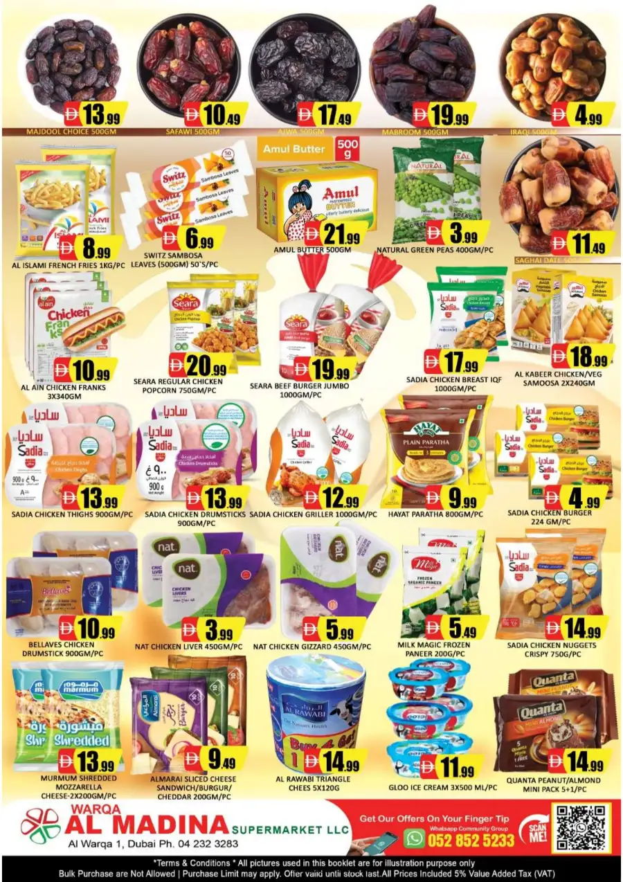 Al Madina Warqa Super Savings Offers | 3-5 April 2026 Grocery Deals