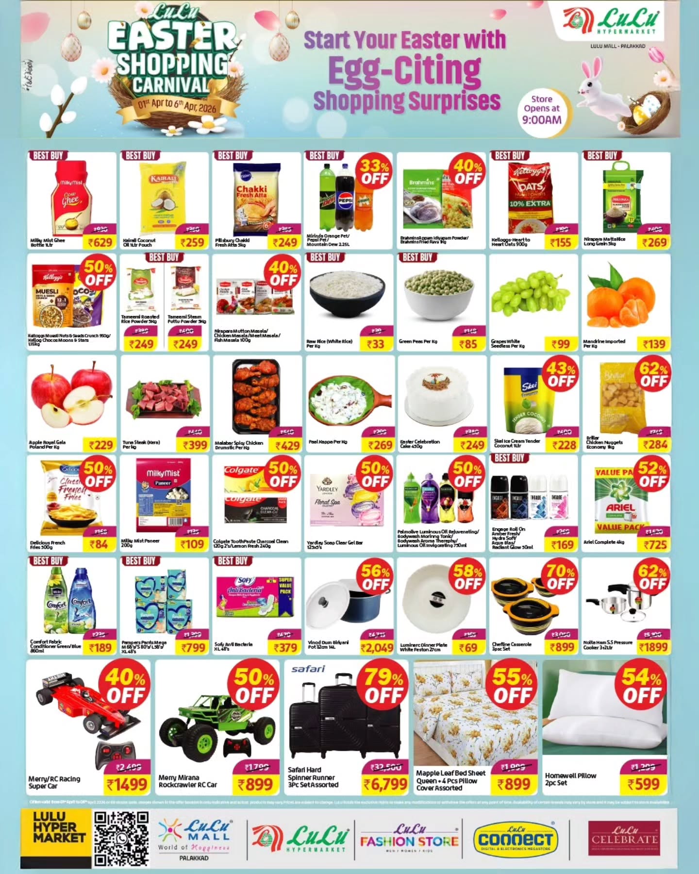 Lulu Palakkad Easter Shopping Carnival | Ends Monday