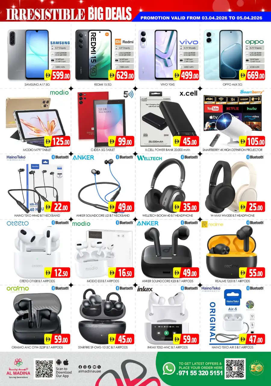 Al Madina Hypermarket Sonapur Dubai | Grocery & Electronics Offers April 3-5
