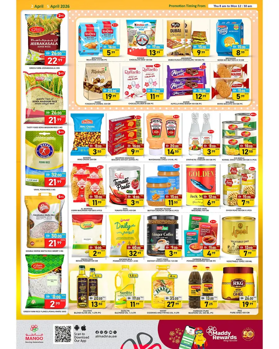 Mango Market Sharjah | Weekend Big Save Grocery Offers April 2-5 2026