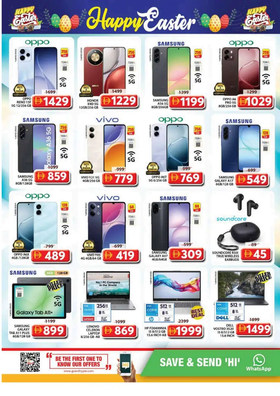 Grand Mall Sharjah Easter Offers - Supermarket Deals April 2-5, 2026