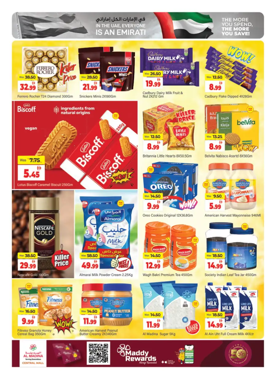 Al Madina Central Mall Bur Dubai | Grocery Offers April 3-5, 2026